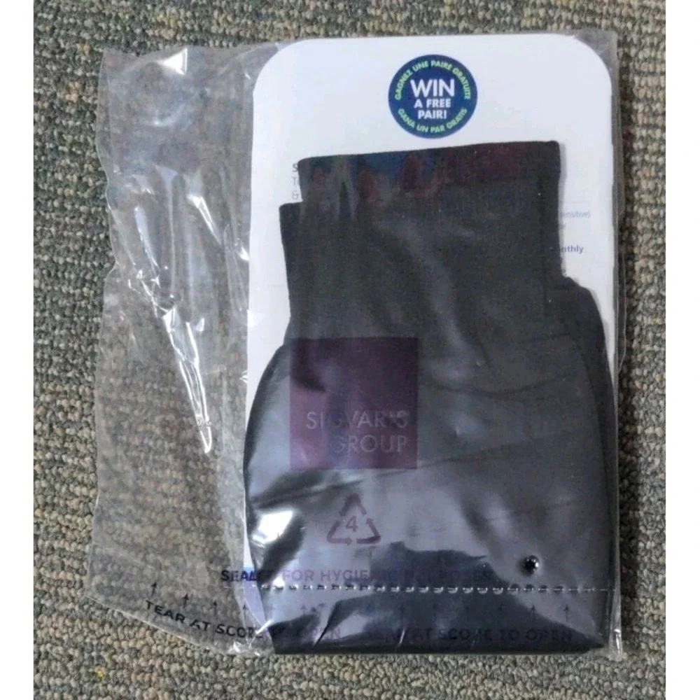Sigvaris Well Being Black‎ Fashion Knee High  15-20 mmHg Compression Size A New
